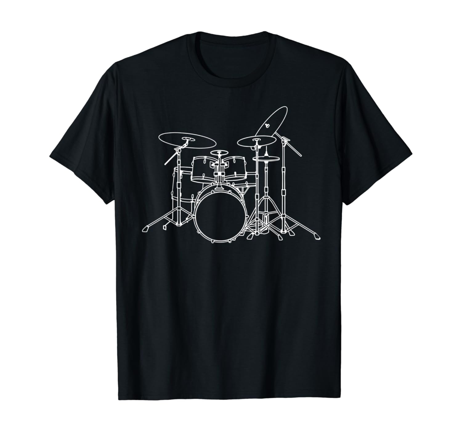 Vintage Drummer Drumming Drum Kit TShirt Clothing